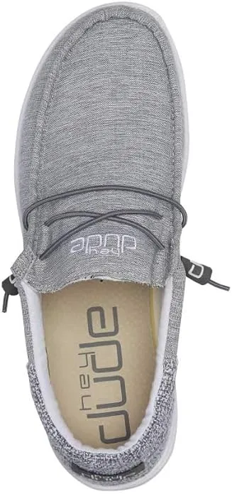 110413227 Hey Dude Men's Wally Funk Comfortable & Light-Weight Magnetite 11 - Like New