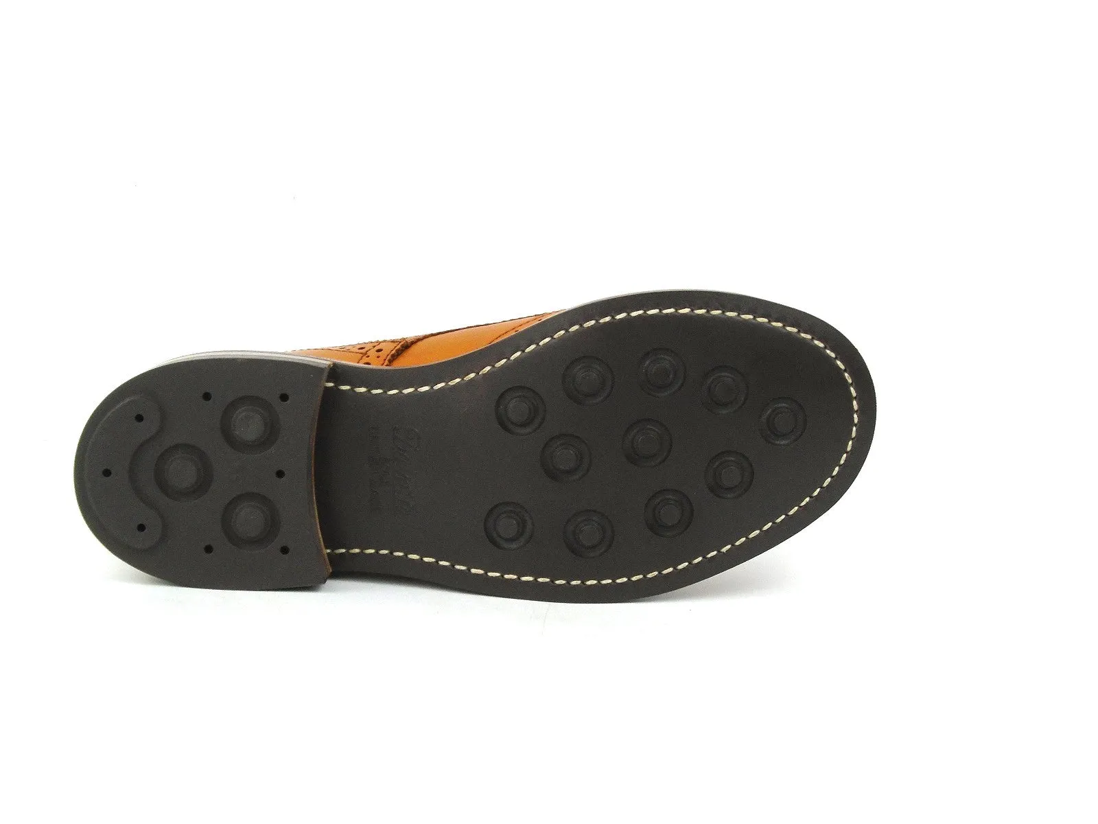Anne Ladies Brogue Shoe - Acorn
