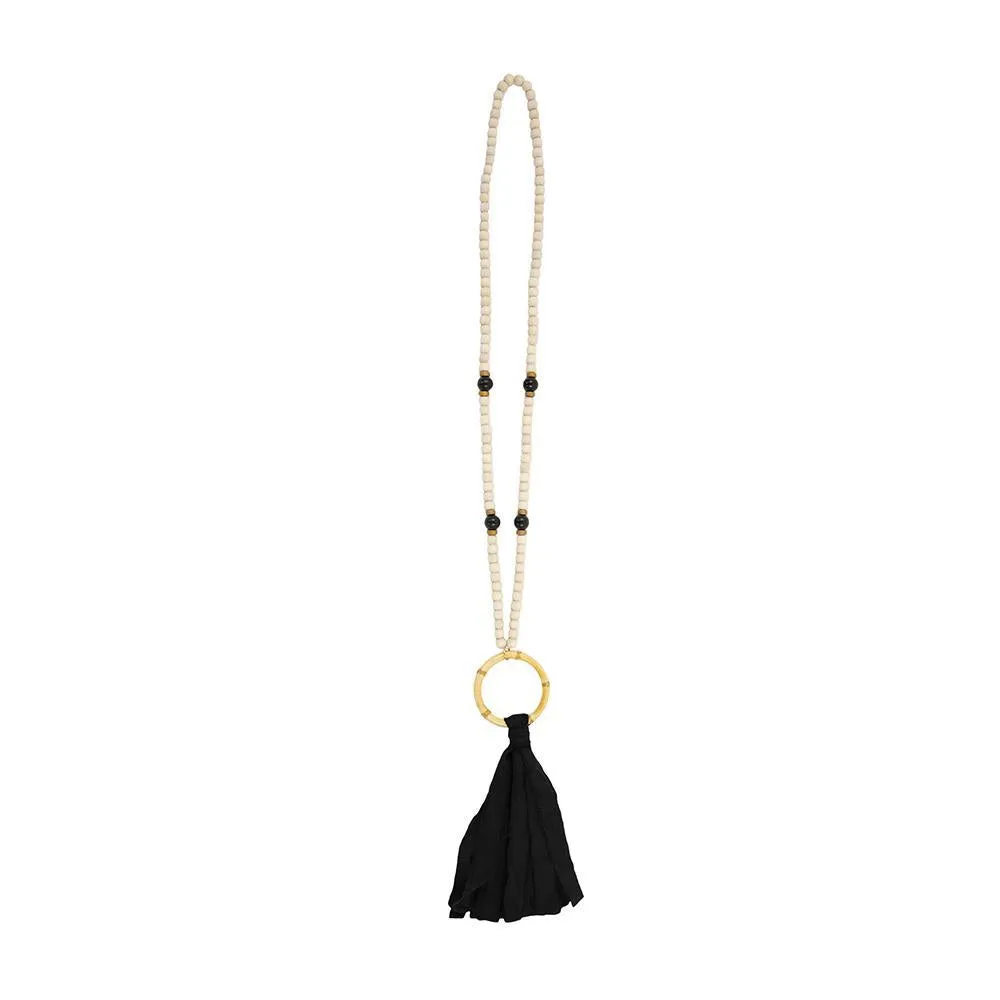 Bamboo Tassel Necklace