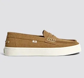 CAJU Loafer Camel Suede Women