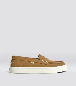 CAJU Loafer Camel Suede Women