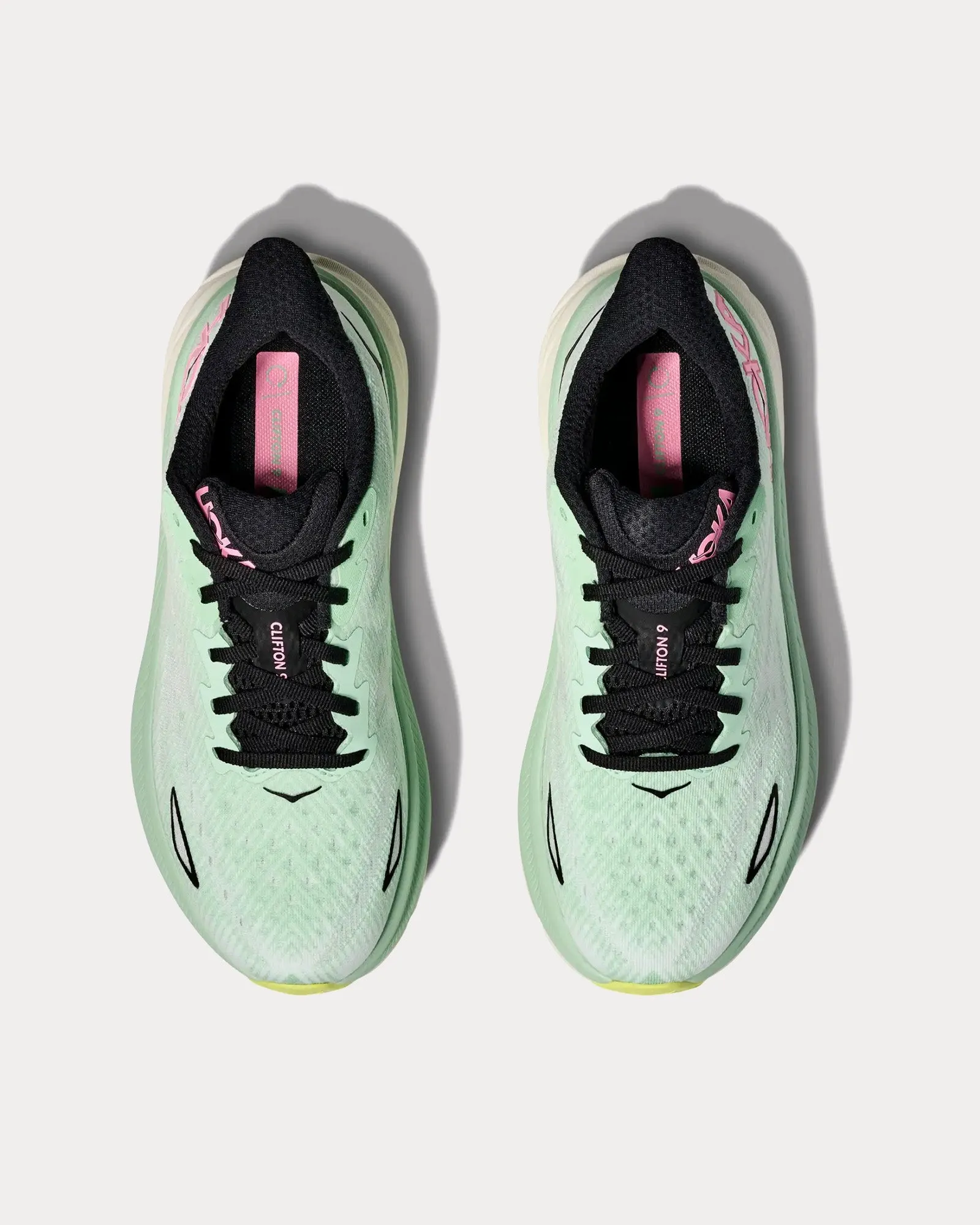 Clifton 9 Mint Fluorite / Snow Melt Running Shoes