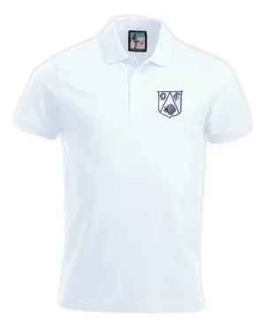 Derby County Retro Football Polo Shirt 1950s