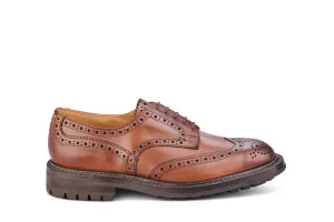 Durham Country Brogue - Chestnut Burnished