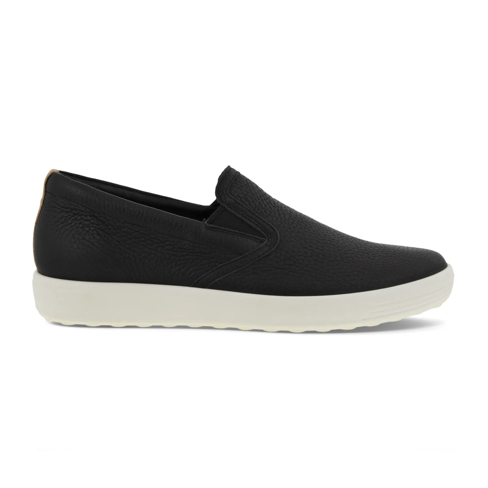 ECCO Soft 7 Casual Slip On (Women) - Black/Powder