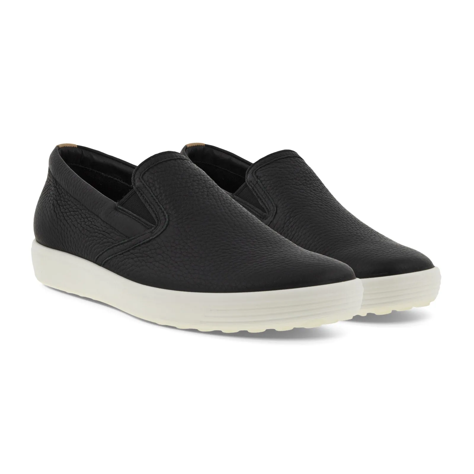 ECCO Soft 7 Casual Slip On (Women) - Black/Powder