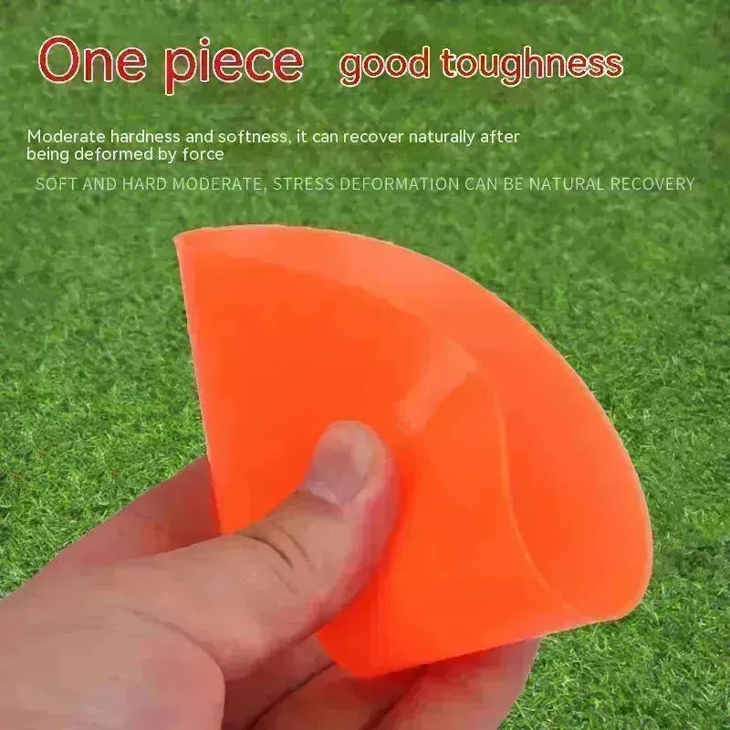 Football Training Sign Plate Round Hole