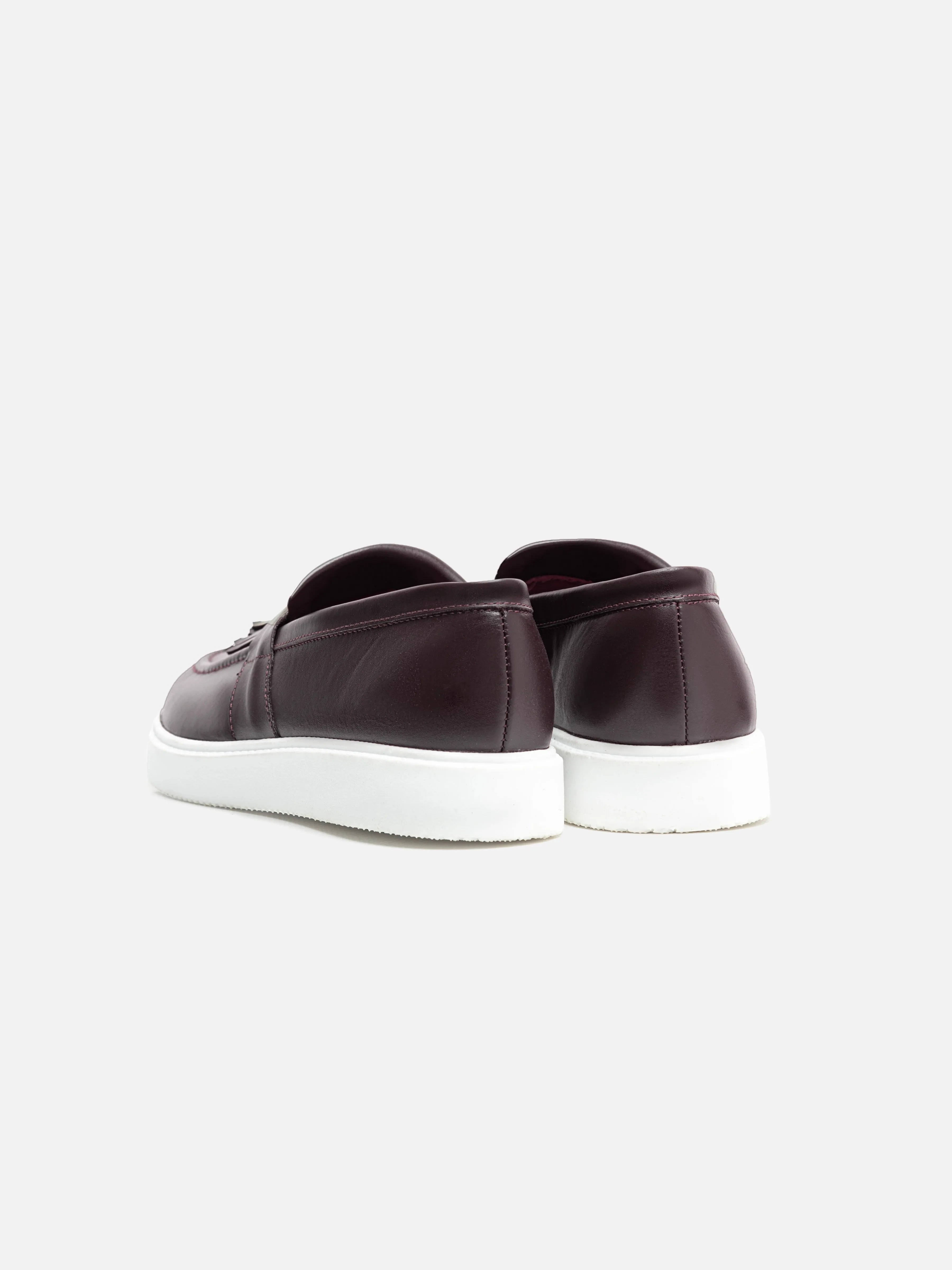 Leather Tassel Loafers - FAMS24-094