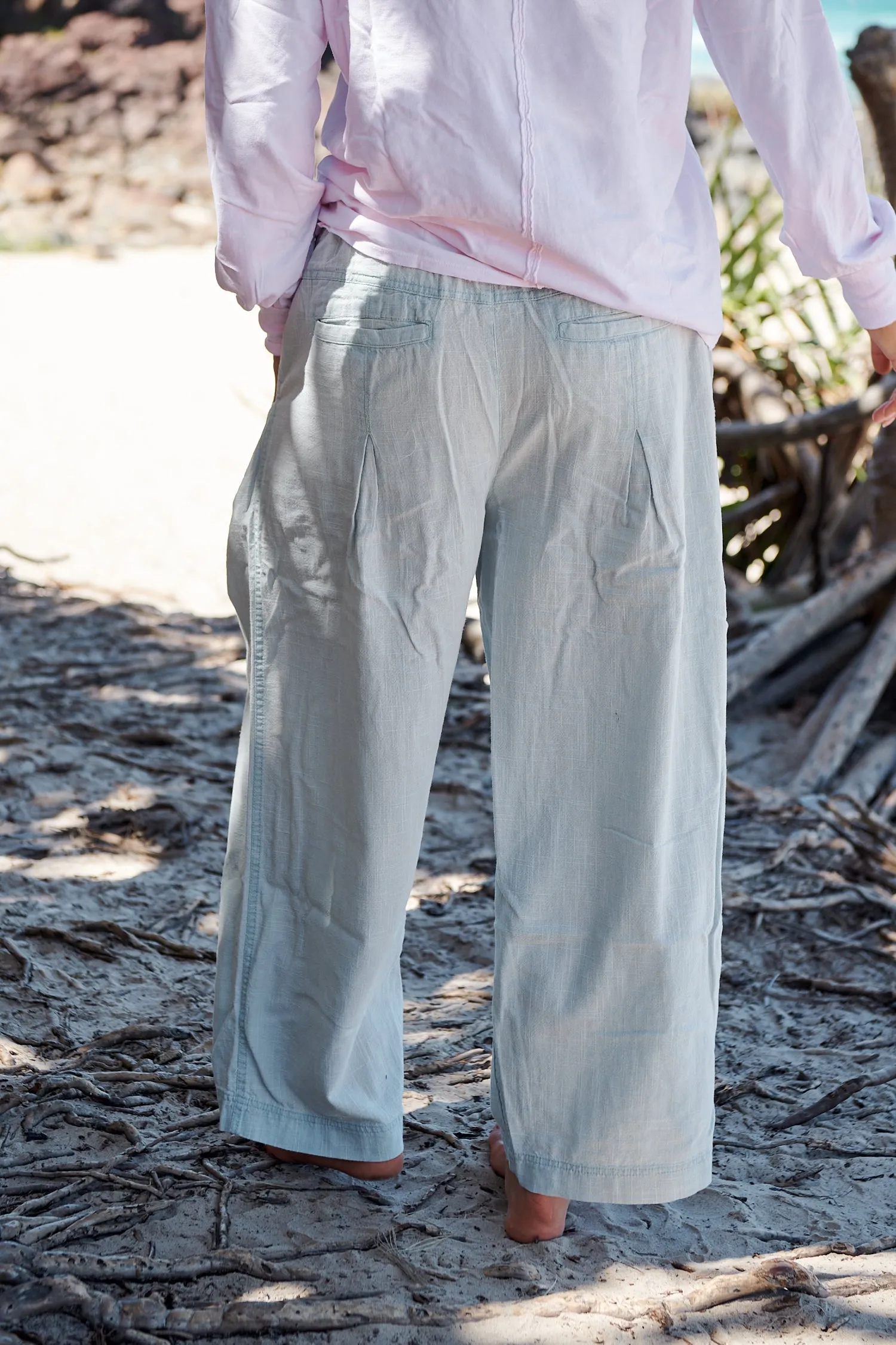 Lotta Love Linen Trousers ~ Free People