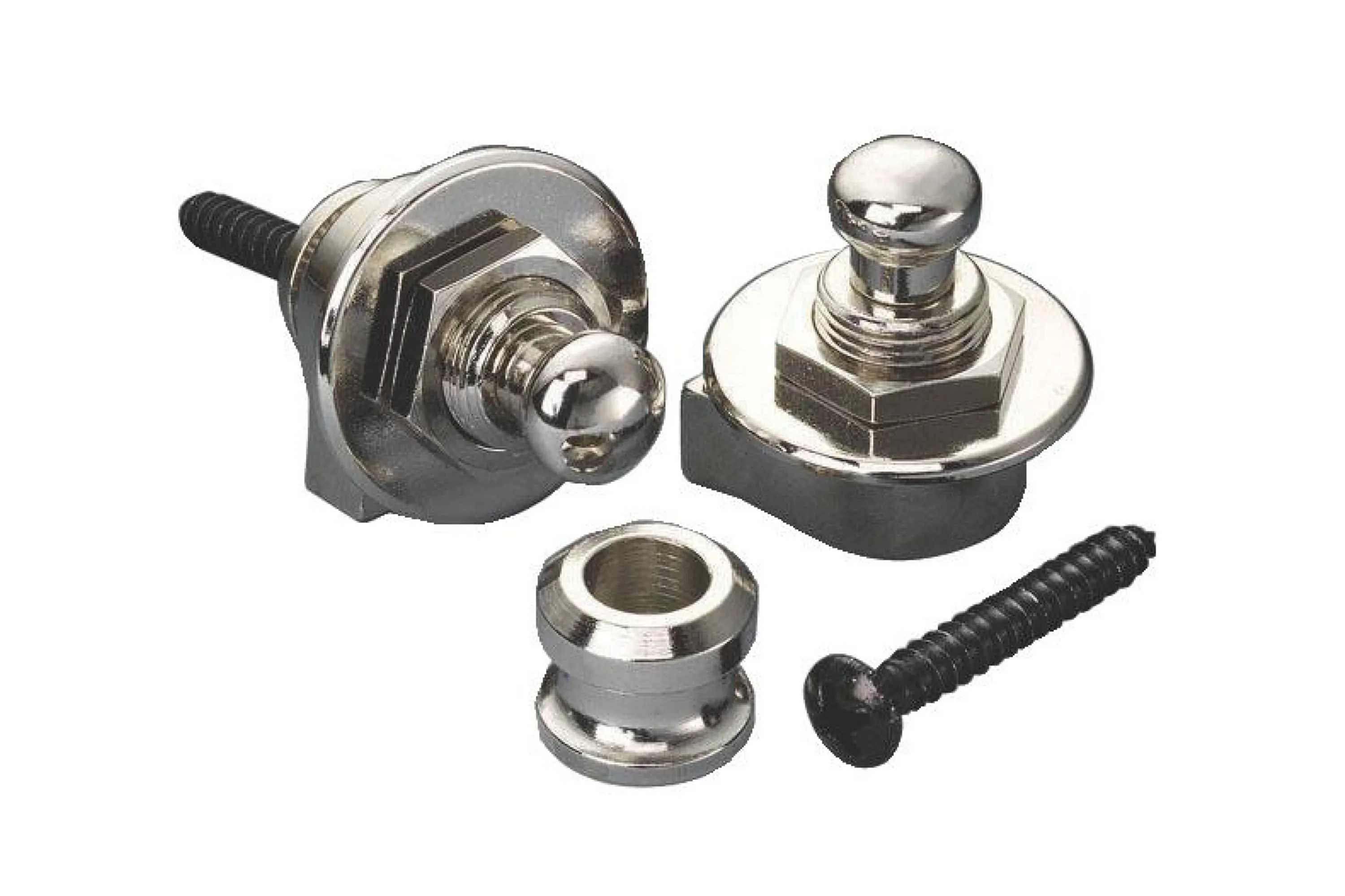 On-Stage 14010101 Security Locks with Nickel Finish (Pair)