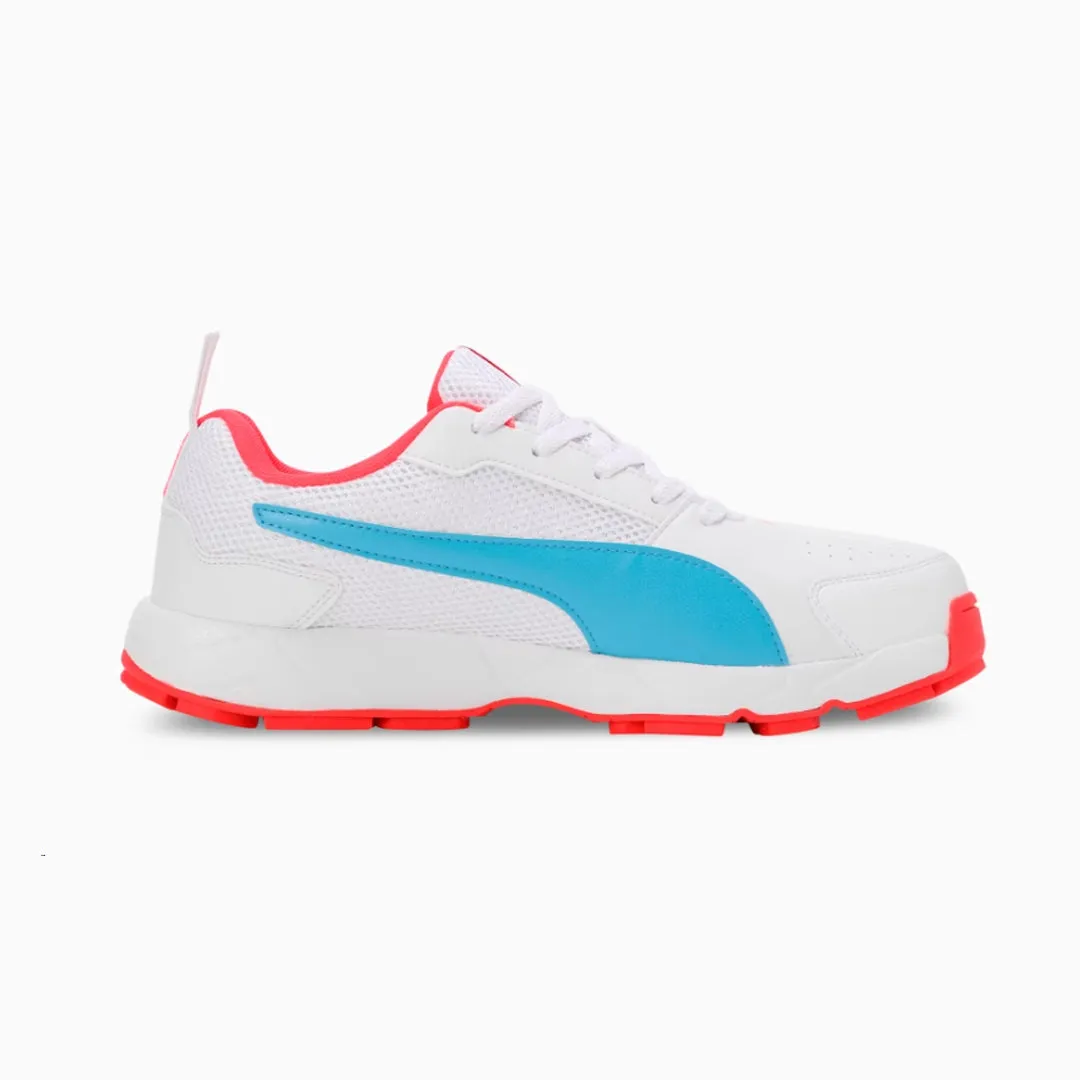 Puma Cricket High Run Men's Shoes (White-Ethereal Blue) 10780606