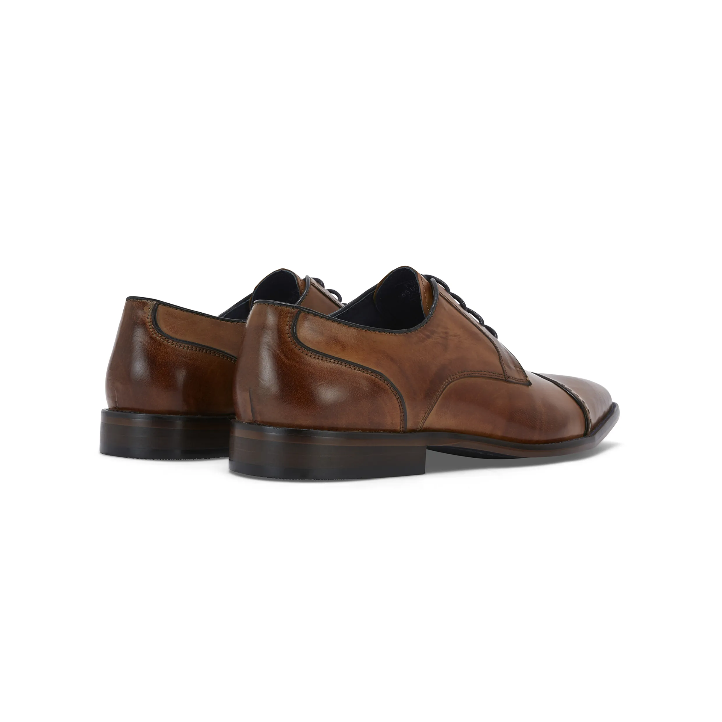 Remus Uomo Men's Bonuci Derby Leather Shoe Tan