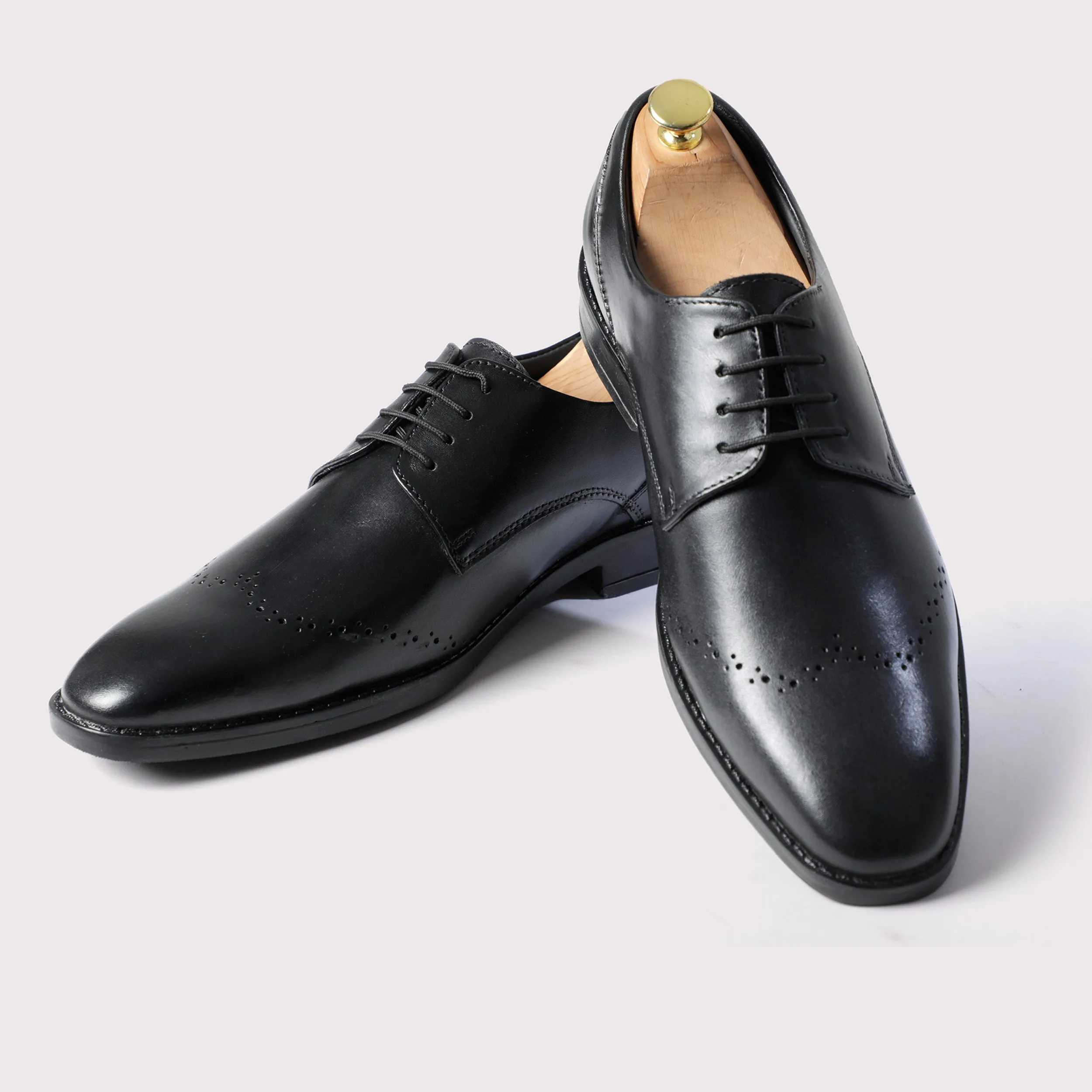 Rossy WingBrogued Derby - Black
