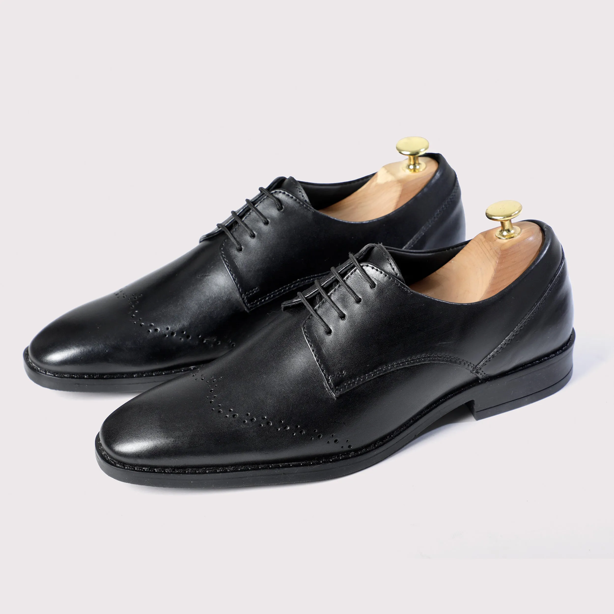 Rossy WingBrogued Derby - Black