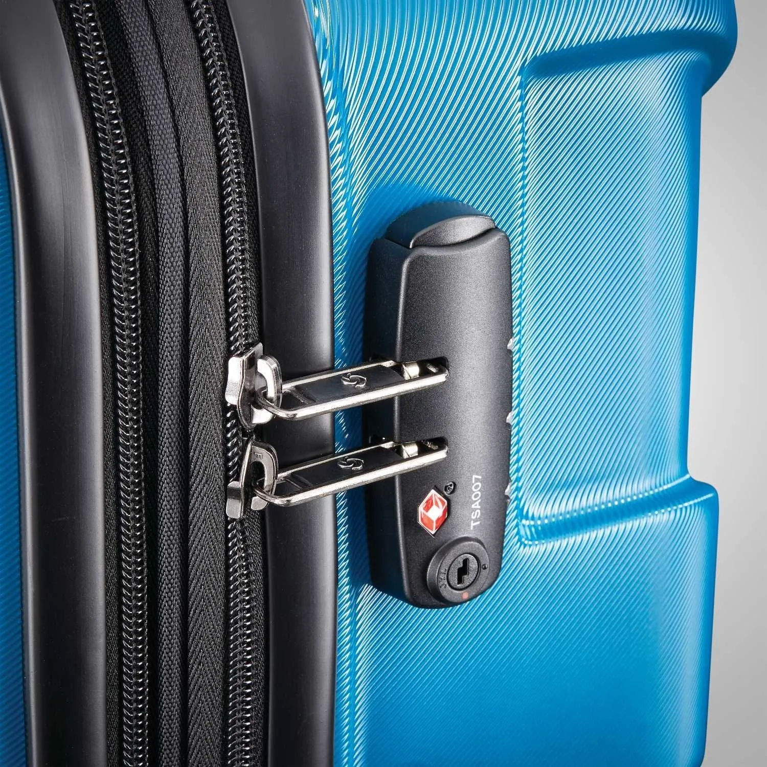 Samsonite Centric Hardside Luggage, Caribbean Blue, Carry-On