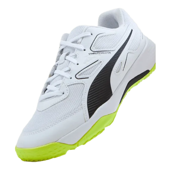 Solarflash Jr Puma White-puma Black-yellow A
