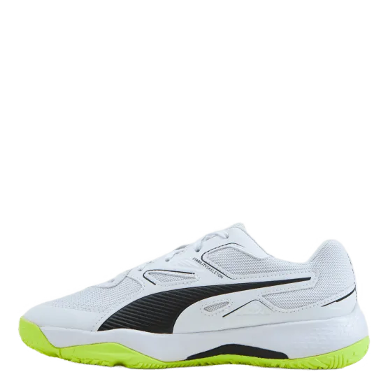 Solarflash Jr Puma White-puma Black-yellow A