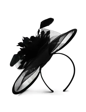 Sophie Fascinator in Black