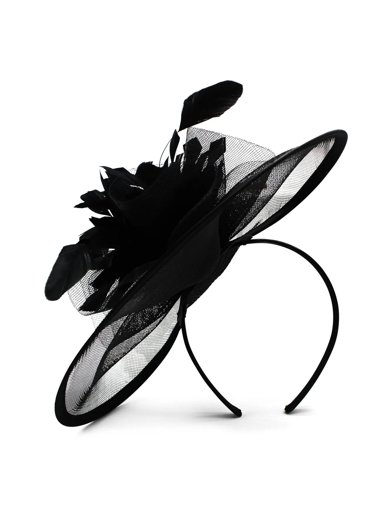 Sophie Fascinator in Black