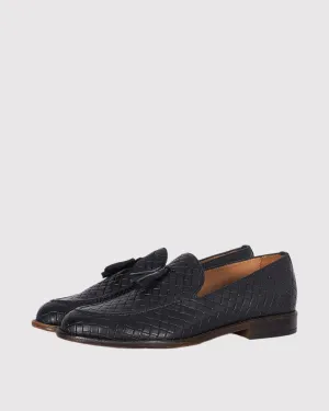 Tassel Flet Loafer Bl