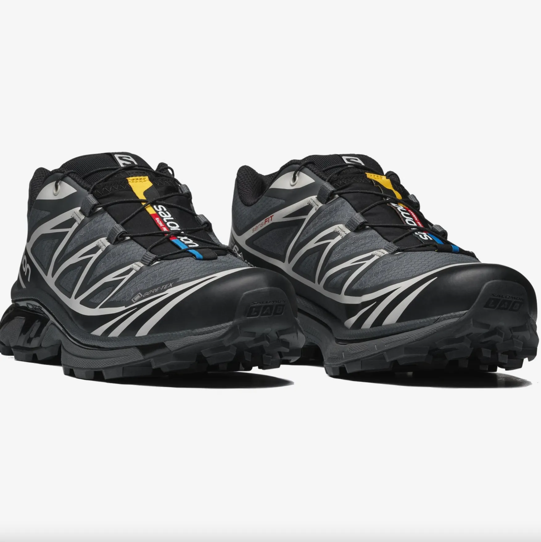 XT-6 GORE-TEX SNEAKERS - BLACK/ EBONY/ LUNAR ROCK