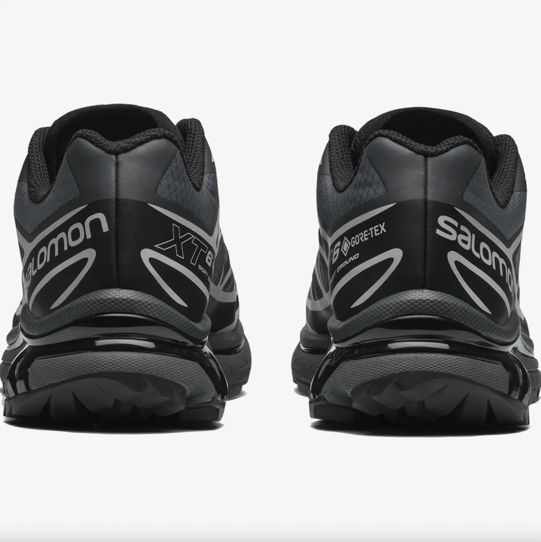 XT-6 GORE-TEX SNEAKERS - BLACK/ EBONY/ LUNAR ROCK