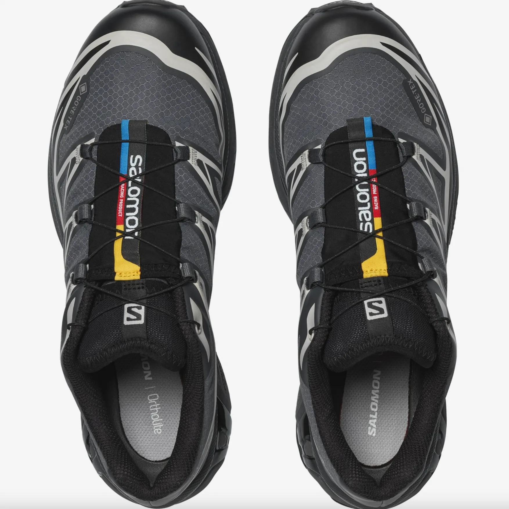 XT-6 GORE-TEX SNEAKERS - BLACK/ EBONY/ LUNAR ROCK